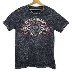 Hellanbach Inc Logo Biker T-Shirt